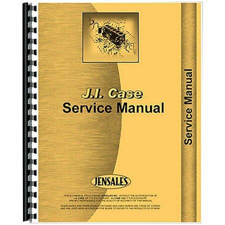 AFTERMARKET Service Manual Fits Case Tractor DI MAR40-0007
